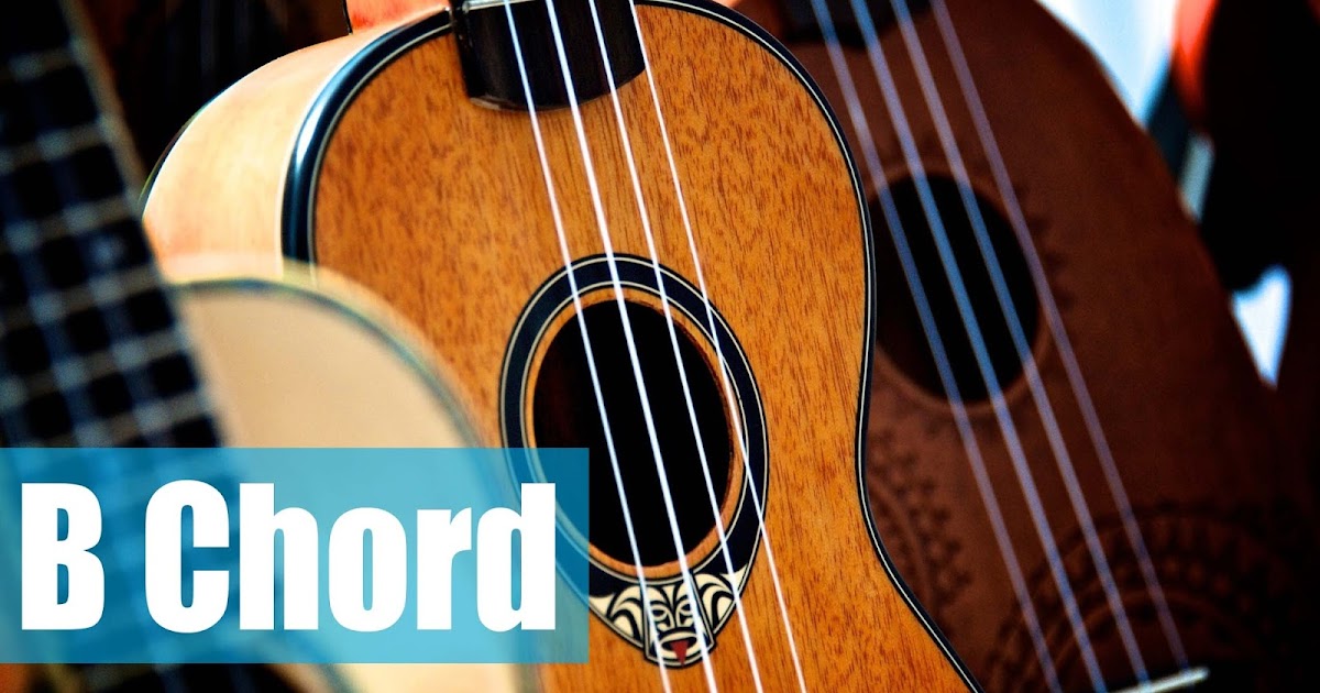 Chord atau Kunci B pada Ukulele Irvan Sigufi