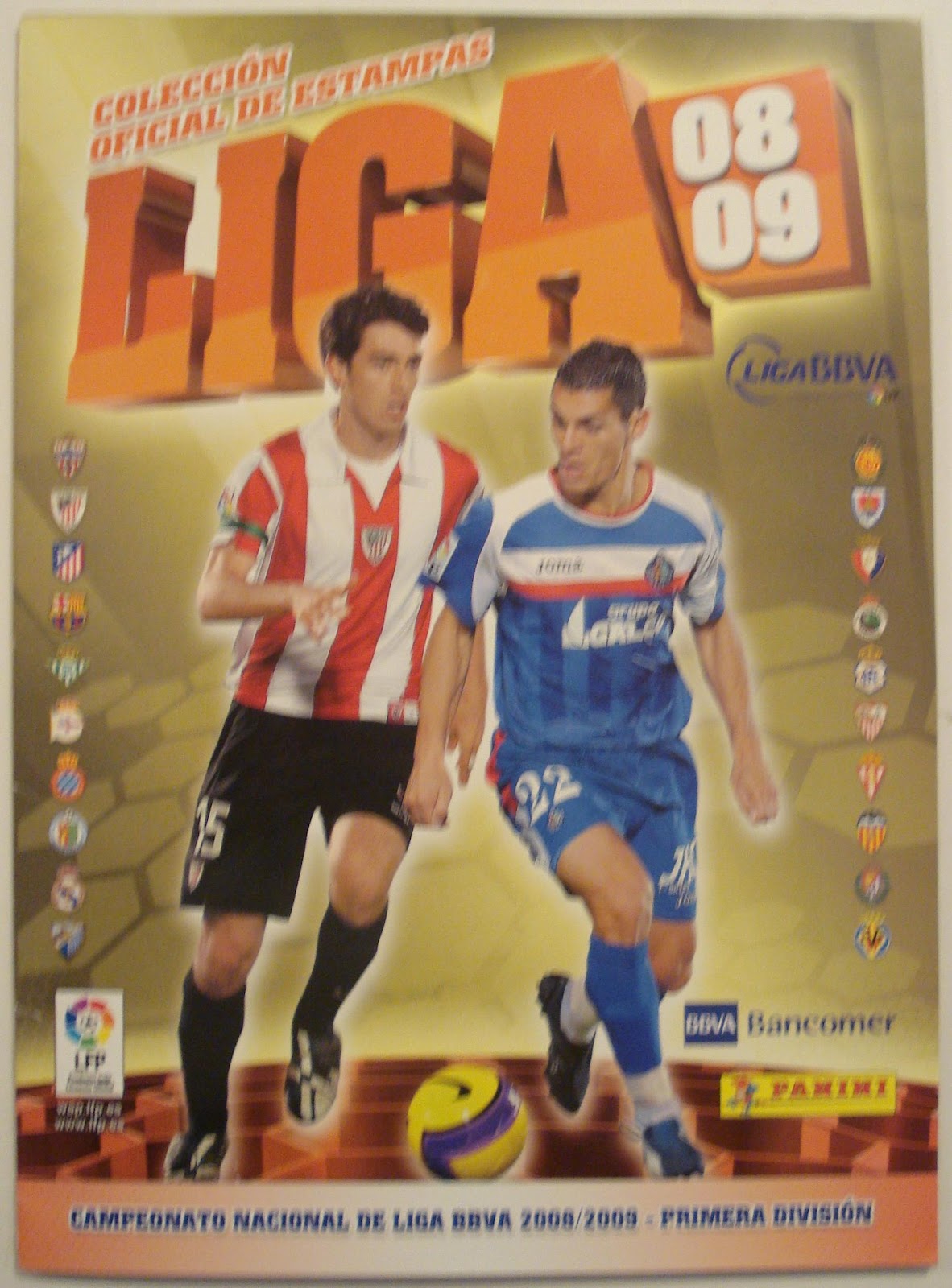 Paninista: La Liga 2008 09