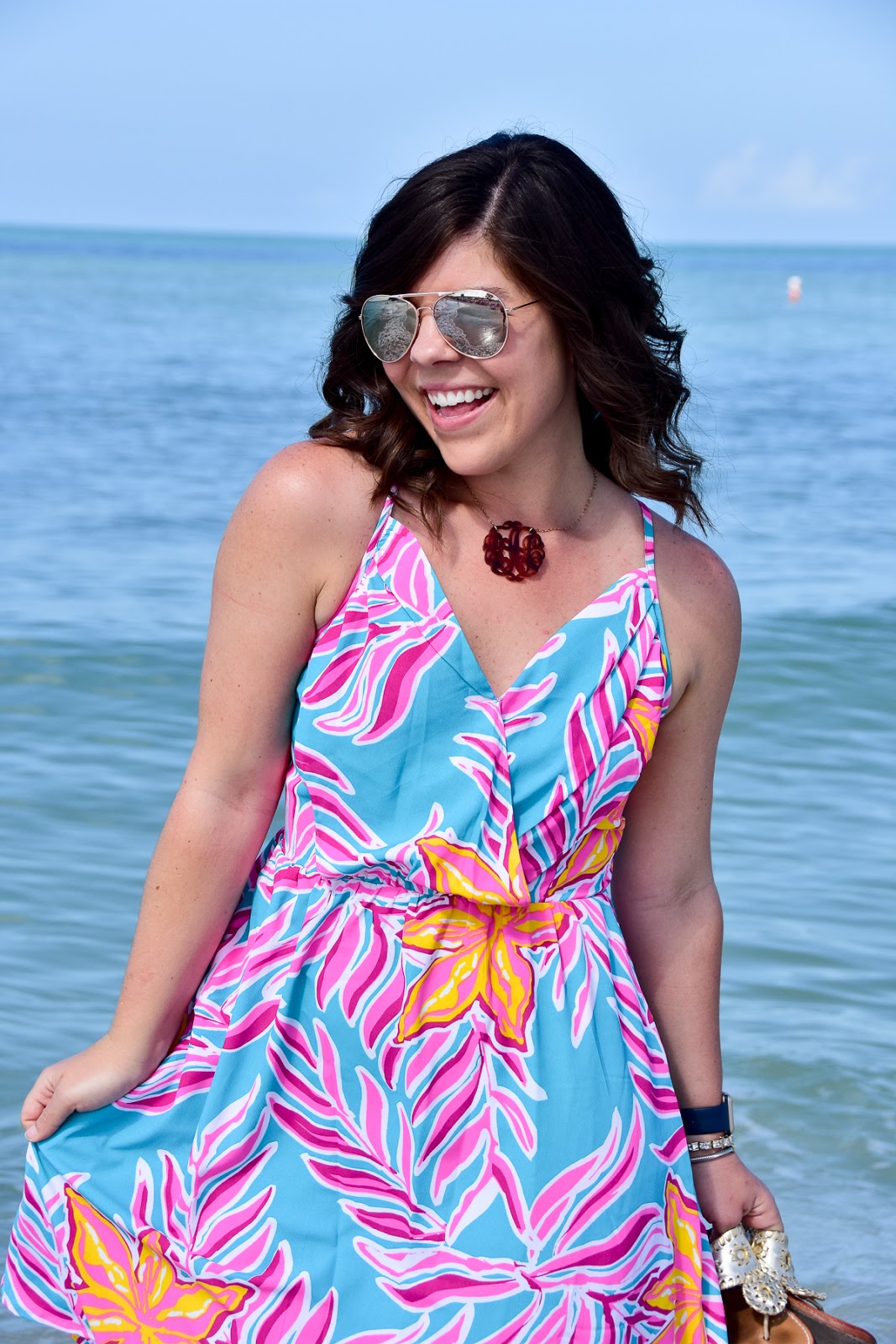 Toes in the Sand with Southern Frock