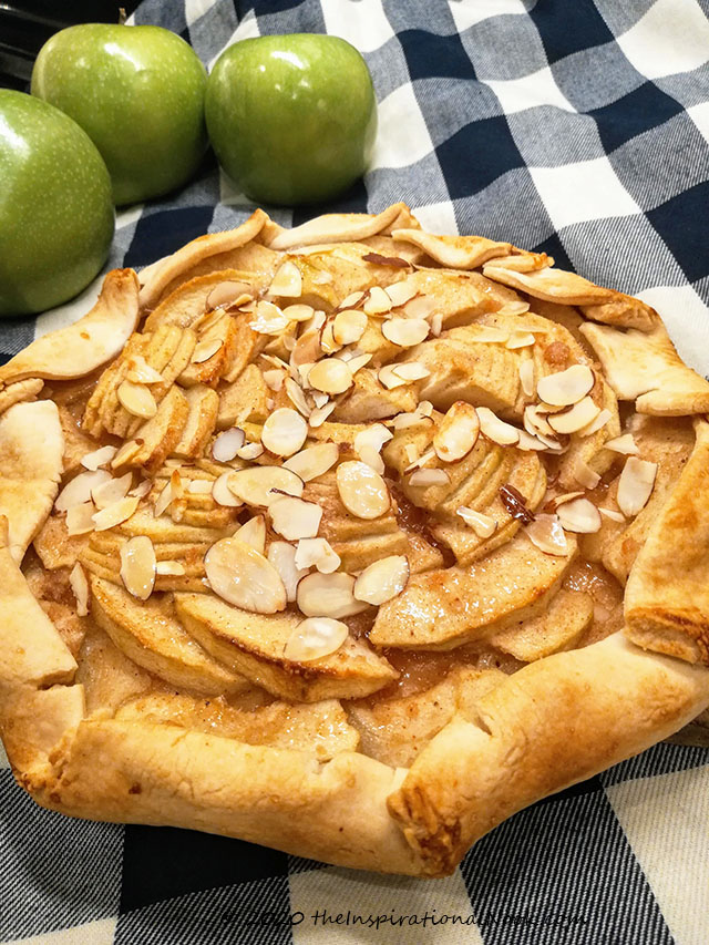 Rustic Apple and Almond Tart
