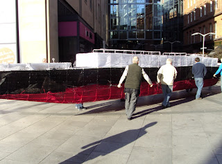 Titanic Balloon Sculpture by Fiona Fisher