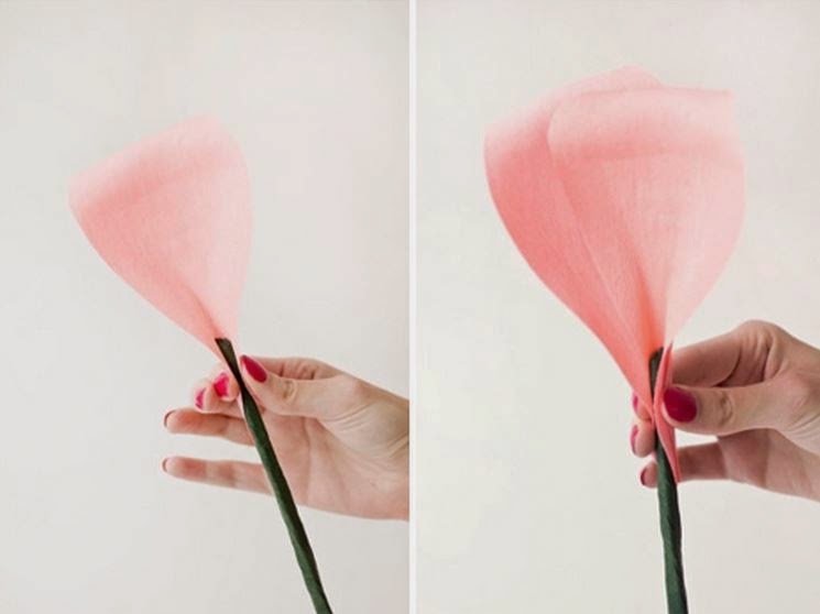 DIY Giant Crepe Paper Rose The Idea King