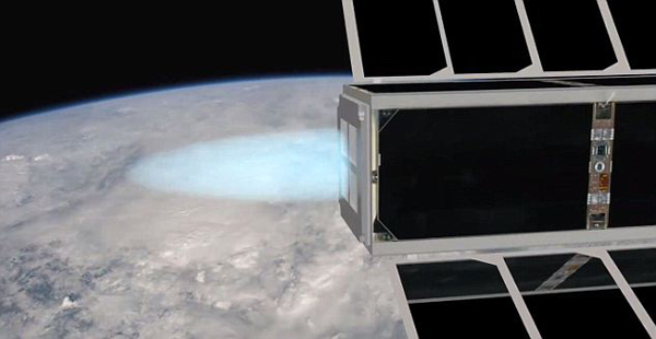 New satellite thruster powers CleanSpace One