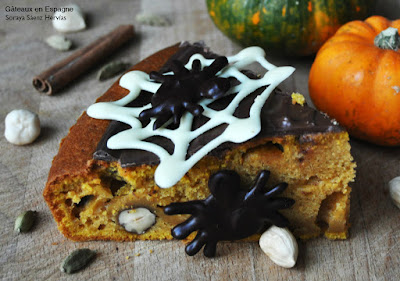 recette gateau potiron halloween