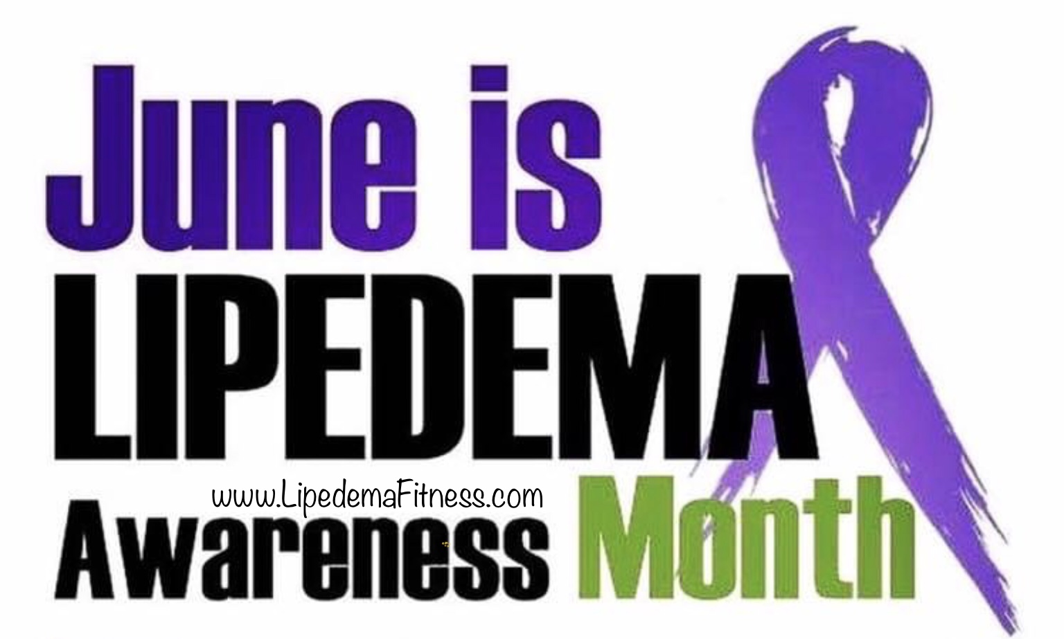 Lipedema Fitness June is Lipedema Awareness Month