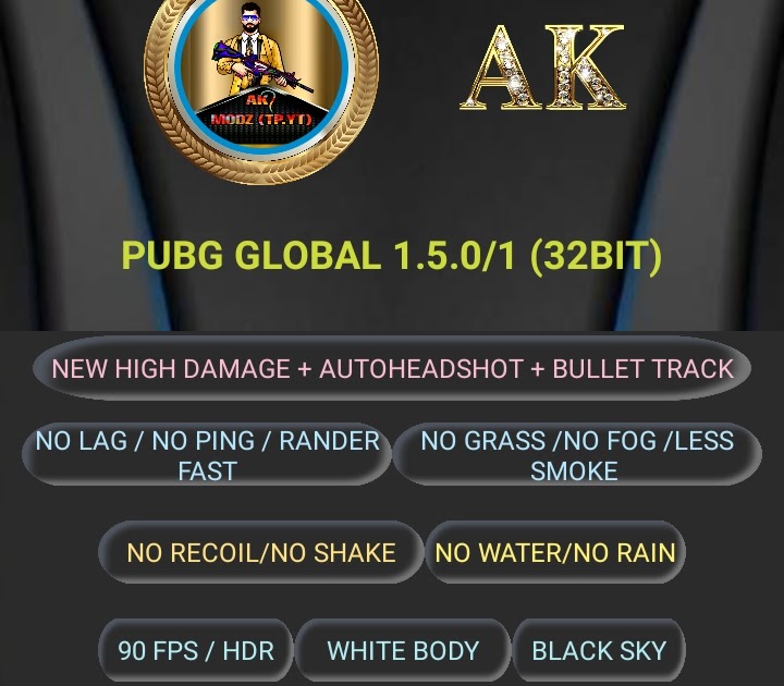AK MODZ BGMI NEW ALL VERSION INJECTOR TOOL VIP 2023 )