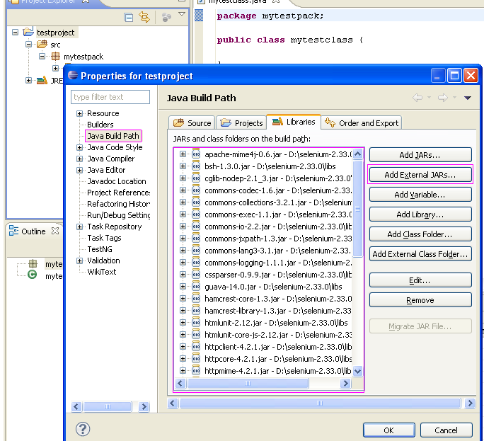 How to download selenium and install Selenium driver with Eclipse