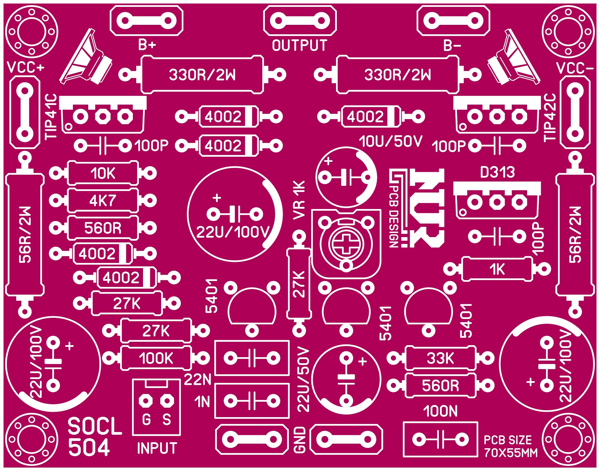 Layout Socl 504 ~ Nur Pcb Design