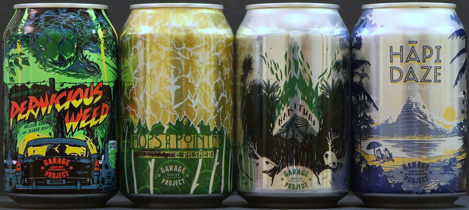 Burk bloggen: kiwi hop can pac : garage project x 4