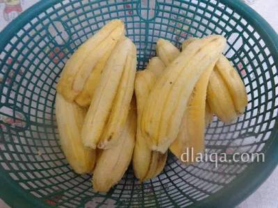 siapkan pisang