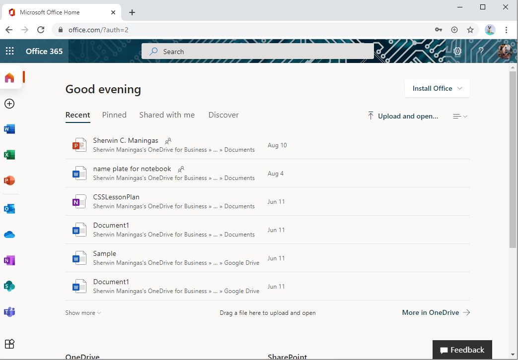 Sir Sherwin's Computer Tutorial: How to log in your DepEd O365 Account