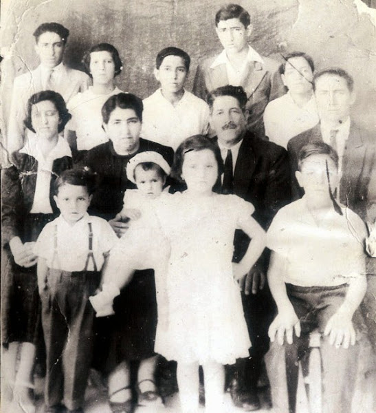 Familia Jiménez Narváez en Abejorral Antioquia