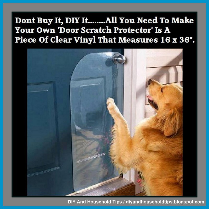 DIY And Household Tips Door Scratch Protector
