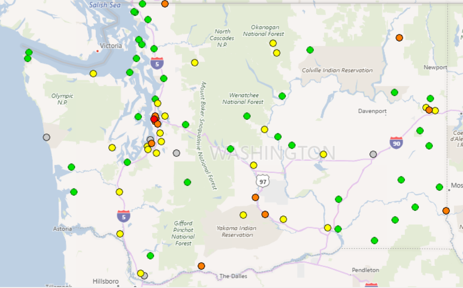 Washington Department Of Ecology There S Smoke But Don T Blame The