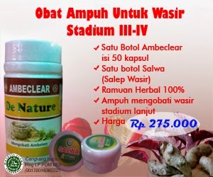Obat wasir herbal untuk wasir dan ambeien stadium 4