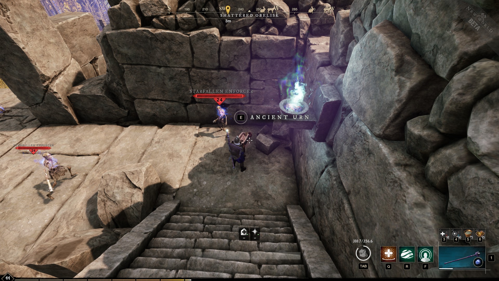 New World Shattered Obelisk chest locations