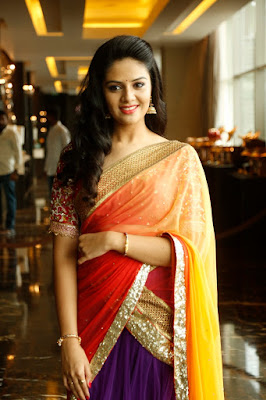 SriMukhi in Saree Photos