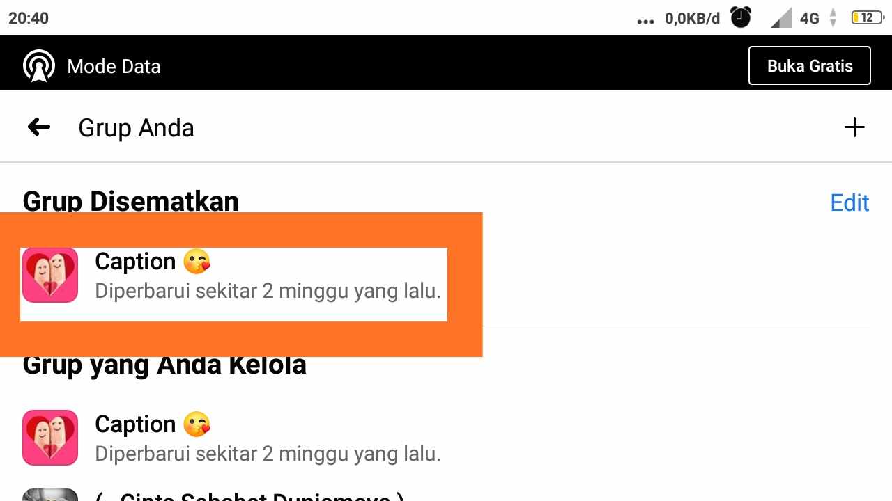 cara membagikan tautan di fb
