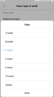 Cara Mengatur Waktu Mati Layar HP Xiaomi Semua Tipe