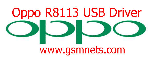 Oppo R8113 USB Driver Download