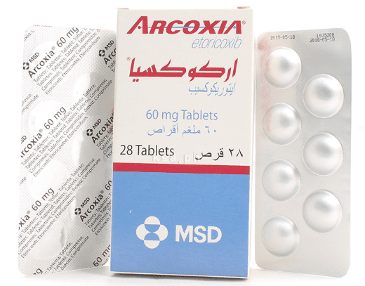 خصائص عقار أركوكسيا Arcoxia خصائص عقار أركوكسيا Arcoxia