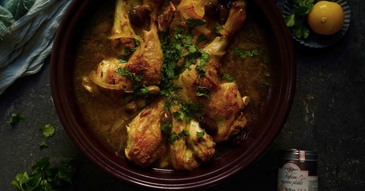 Tajine Poulet Citron Confit Semoule Tajine Poulet Olives Légumes Et Citron Confit ????????- Au Four Et Au Jardin 14 Tajine de poulet au citron confit et aux olives / On dine chez Nanou