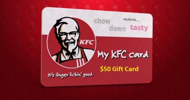 Free Offers In Usa Receive 50 Kfc Gift Card Now Limited Offer