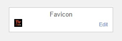 Add, Change, Replace and Remove Favicon in Blogger CMS