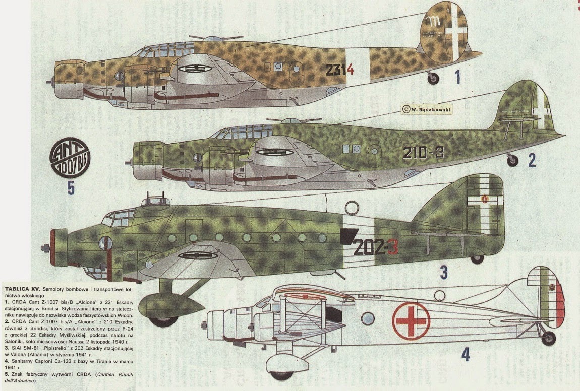 Italian Aircraft of WWII Regia Aeronautica Balkans III