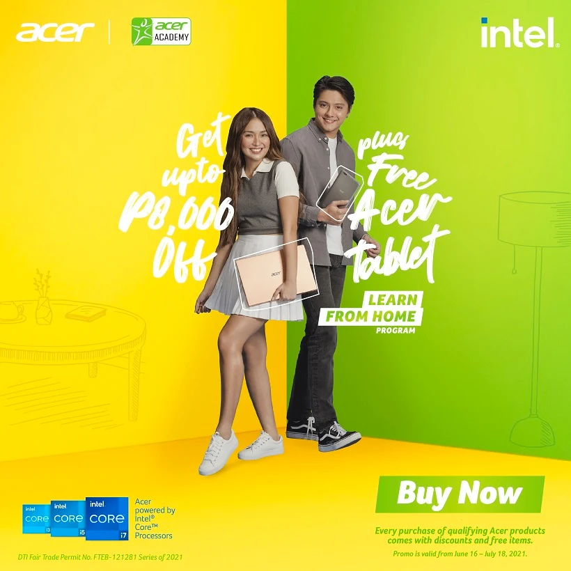 Acer's Learn from Home program offers the best deals on Laptops and more!