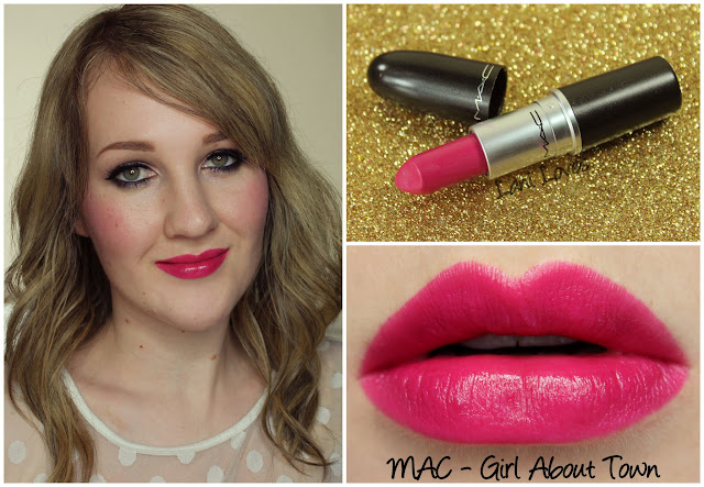 MAC Girl About Town lipstick swatch