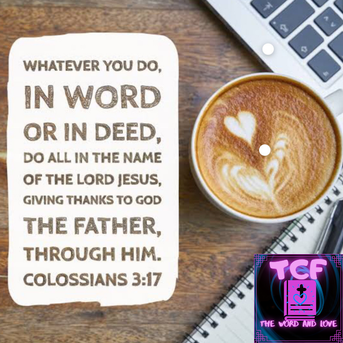 DAILY DEVOTIONAL_TCF: LIVING IN THE NAME OF JESUS