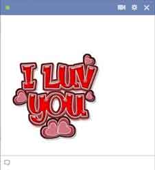 Chat Emoticon Facebook Spesial Cinta