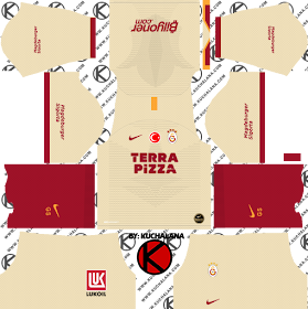 Galatasaray S.K. 2019/2020 Kit - Dream League Soccer Kits