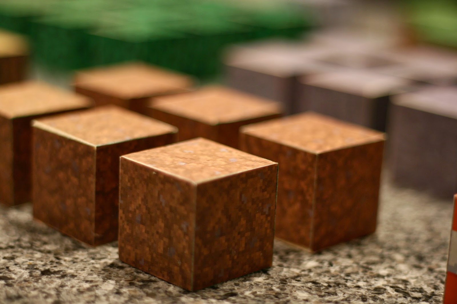 Life of Gregory D DIY Wood Minecraft Blocks
