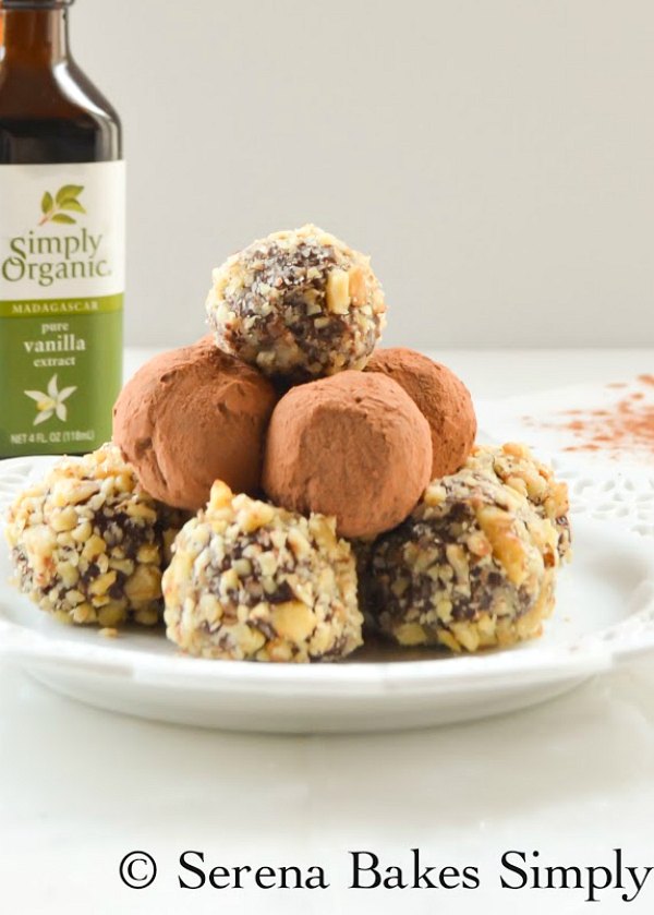 Chocolate Rum Truffles Serena Bakes Simply From Scratch