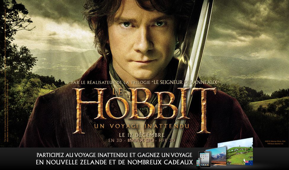 Le Hobbit Un Voyage Inattendu 2012 ManuCiné: LE HOBBIT: UN VOYAGE INATTENDU de Peter Jackson (2012)