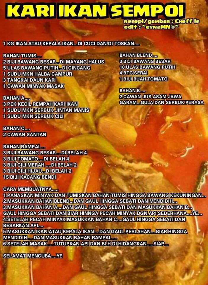 Resepi Ikan Bakar Petai Azie Kitchen Inggris Juara