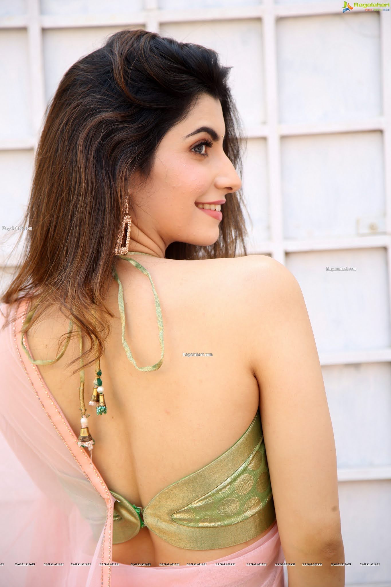 backless ragalahari dimple hayati mesmerizing