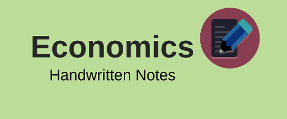 Notes on Economics for competitive Exams PDF Download