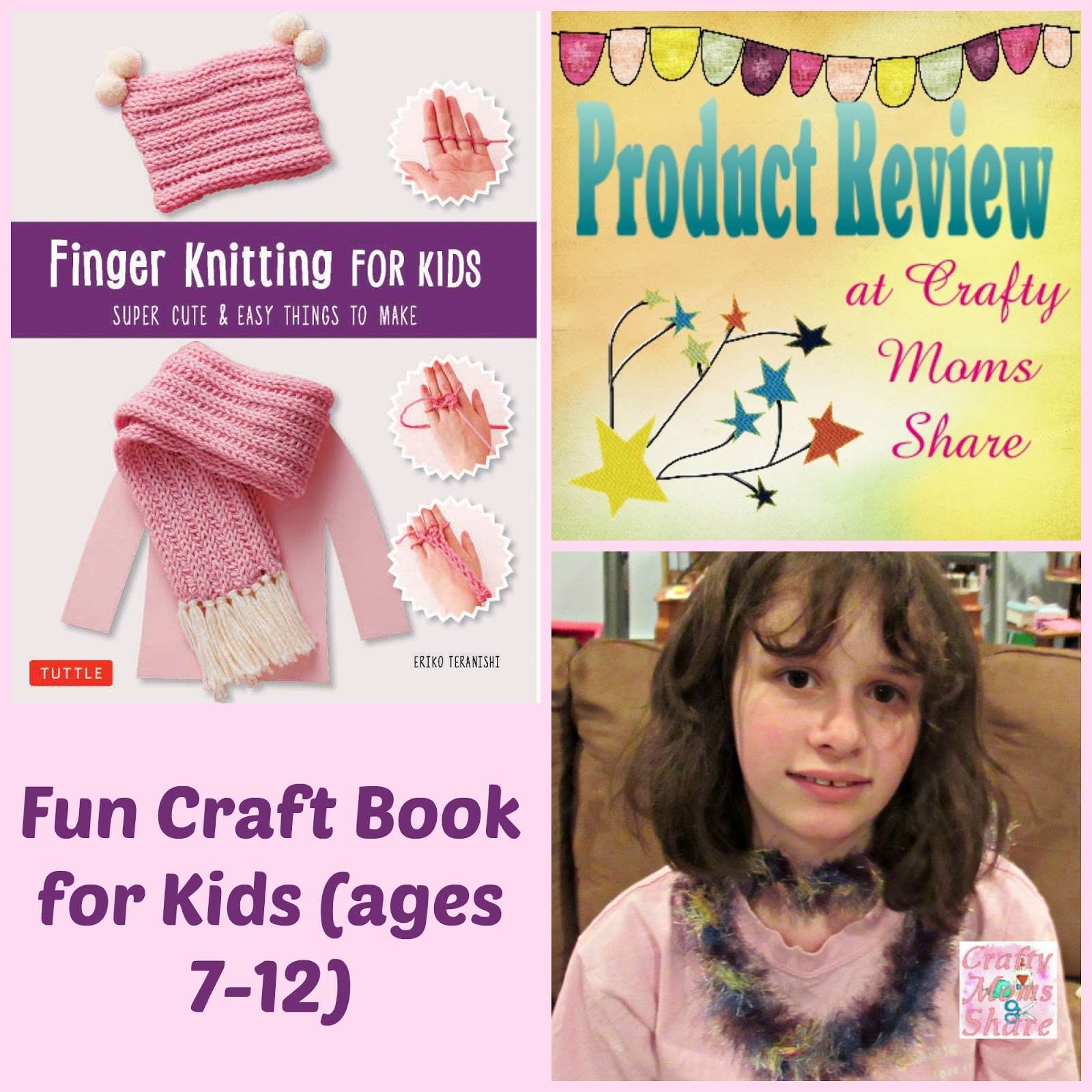 Crafty Moms Share: Finger Knitting for Kids Review