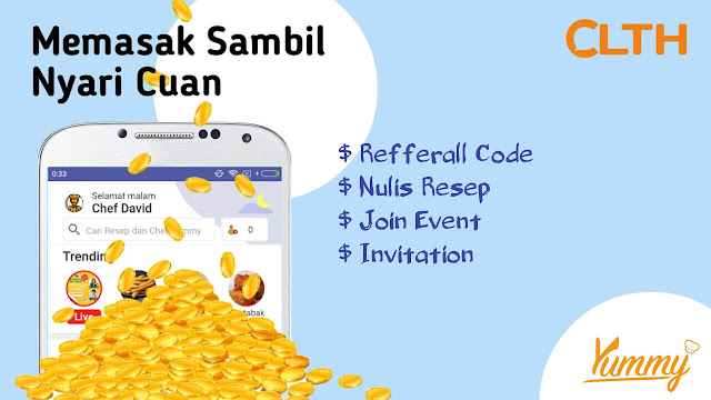 Cara Menghasilkan Uang dengan Memasak di Yummy App
