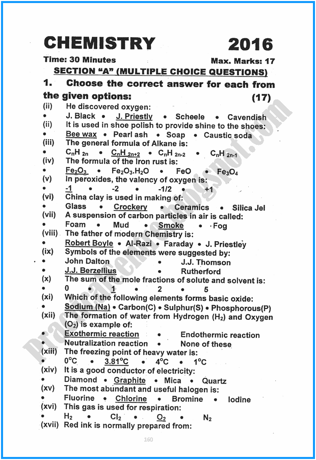 9th-chemistry-five-year-paper-2016