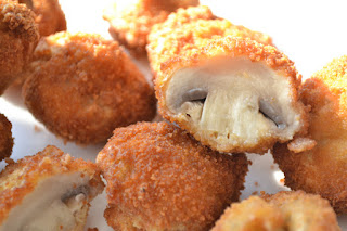 champignons à la friture champignons à la friture