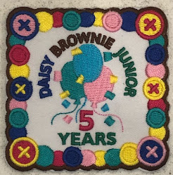 Fun Patch for Juniors Who Started Girl Scouts in Kindergarten