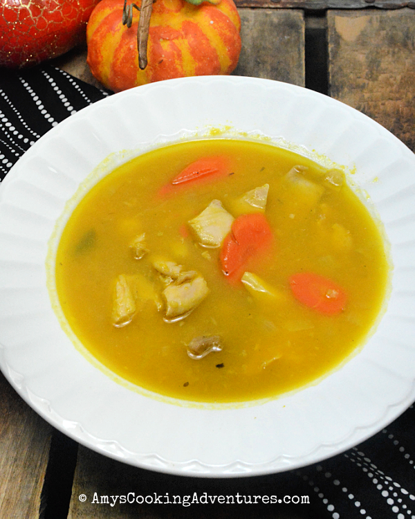 Jamaican Chicken & Pumpkin Soup