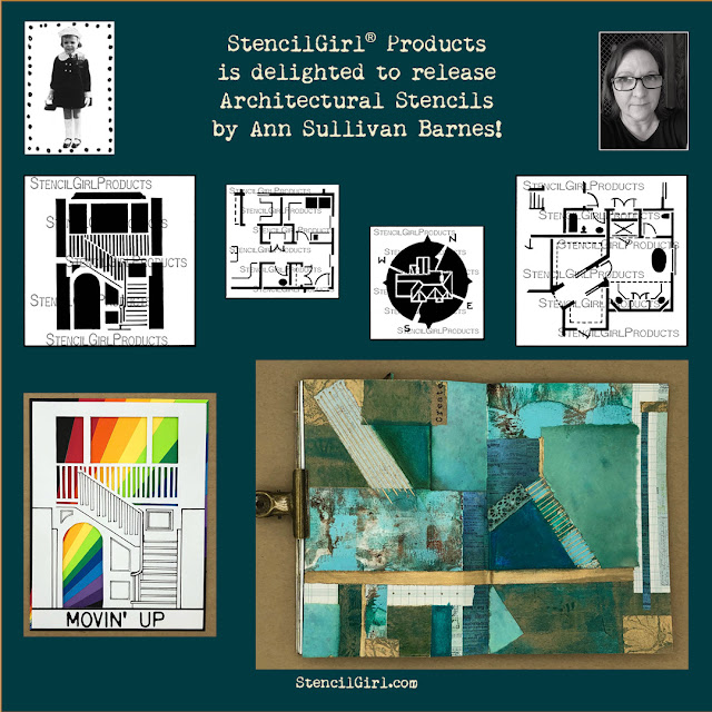 StencilGirl® Talk New Architectural Stencils by Ann Barnes