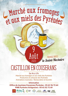 Marché aux fromages et miels des Pyrénées 2020