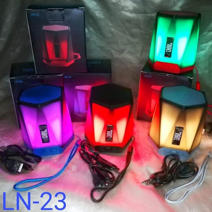 Speaker Bluetooth JBL Lampu LN23 Wireless Music Ethanz Store