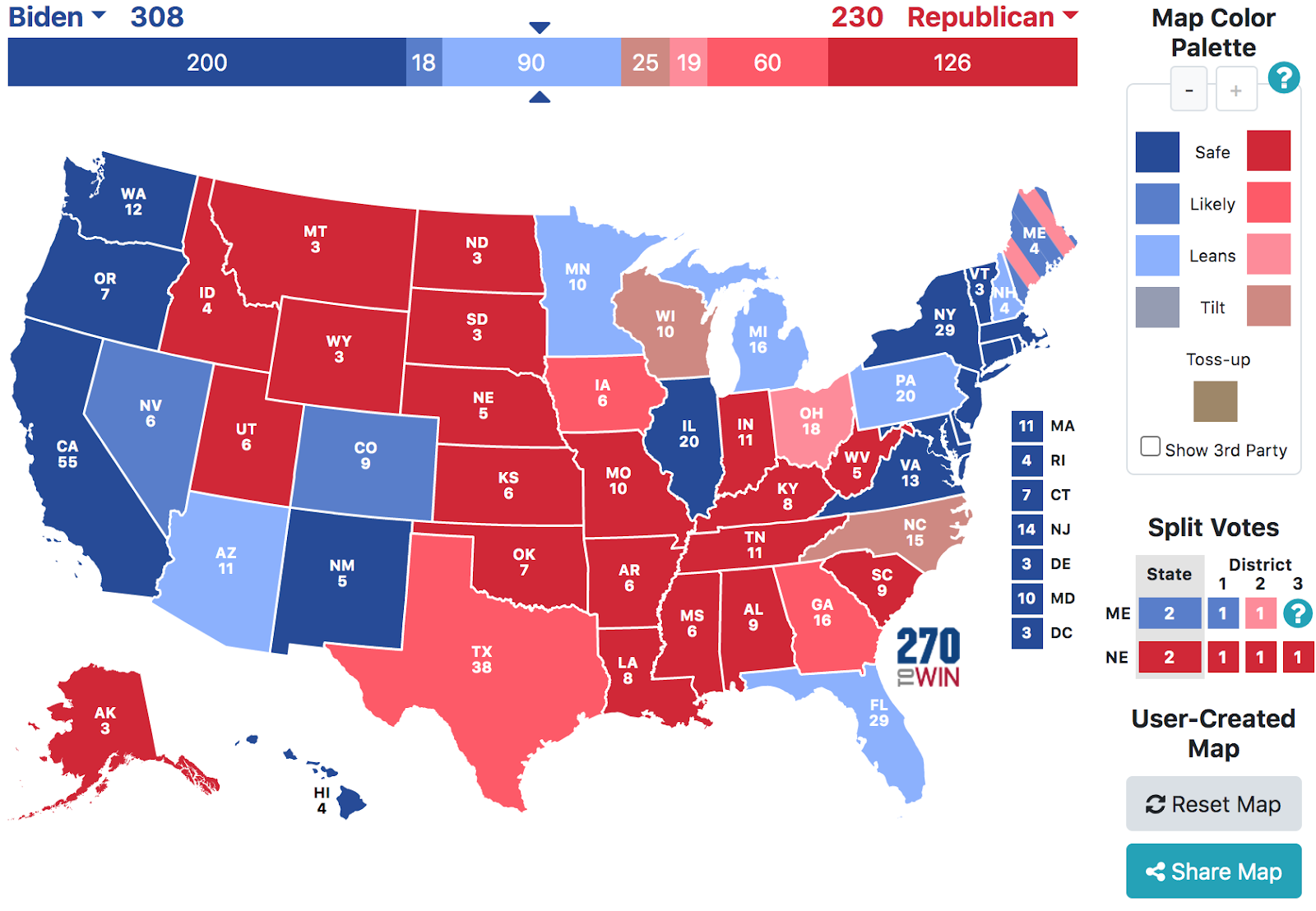 Calumet County Conservative News UPDATED 7/2/2020 CCC Electoral Map